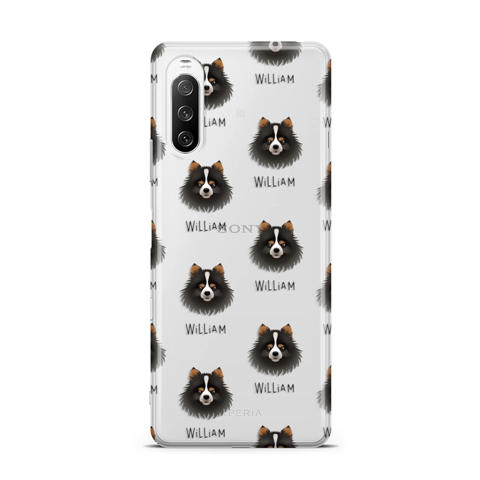 Pomchi Icon with Name Sony Xperia 10 III Case