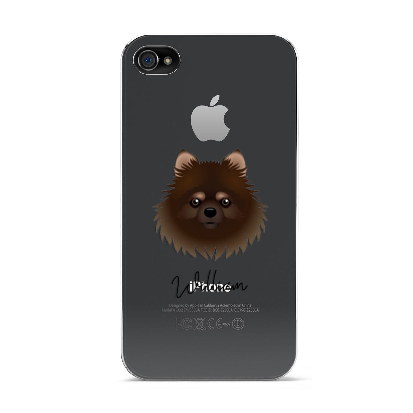 Pomchi Personalised Apple iPhone 4s Case