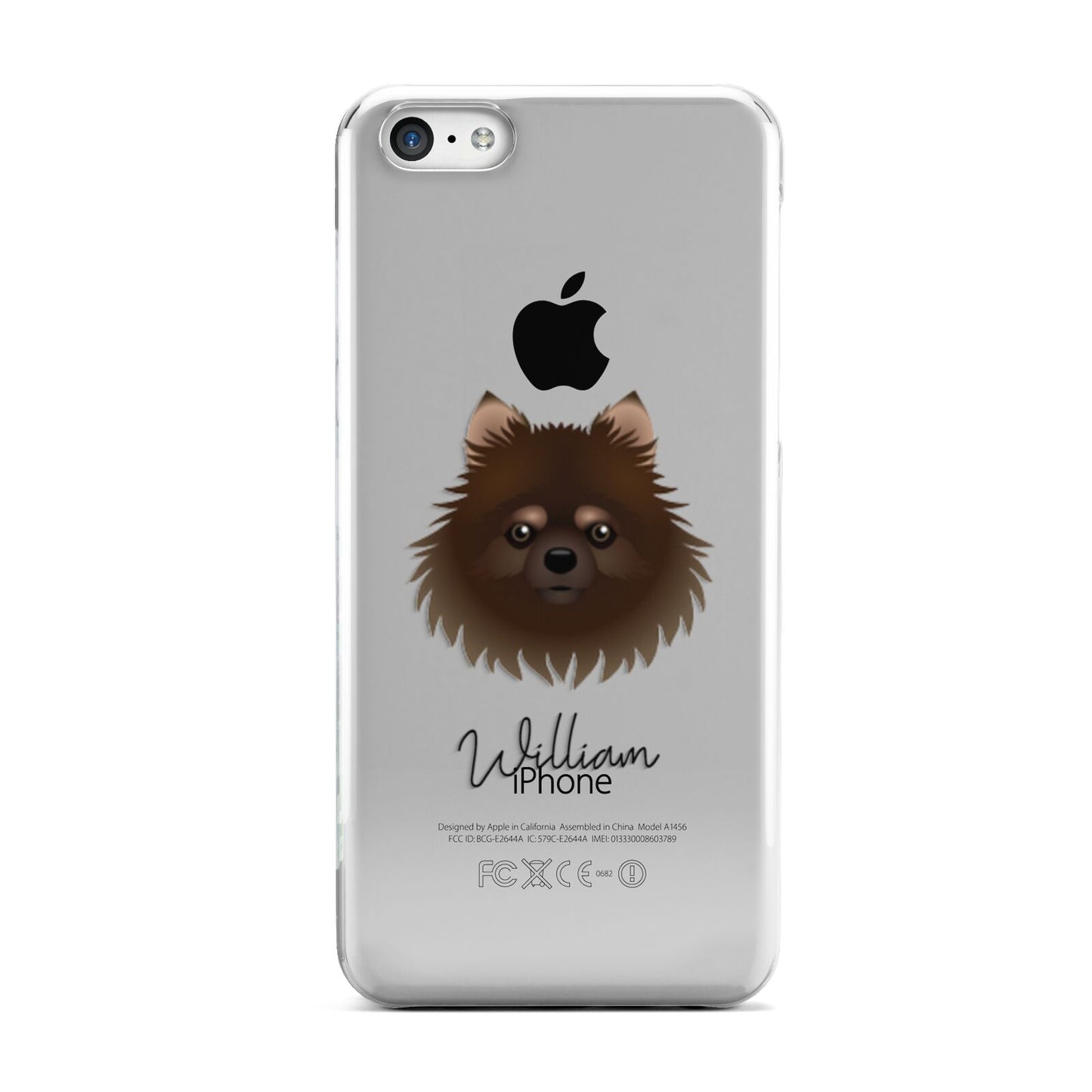 Pomchi Personalised Apple iPhone 5c Case