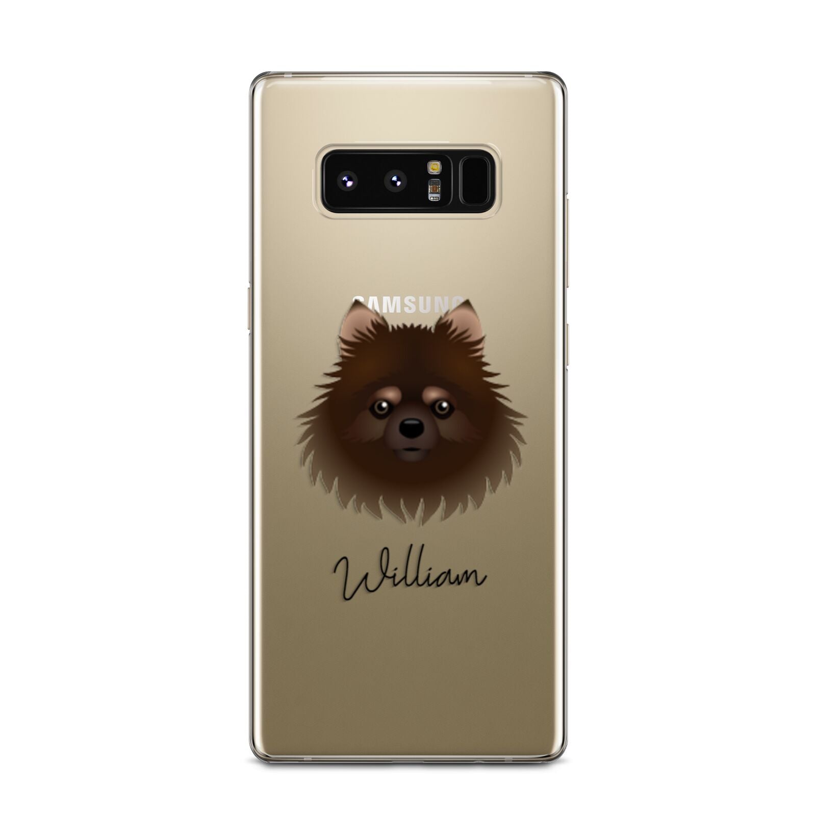 Pomchi Personalised Samsung Galaxy Note 8 Case