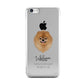 Pomeranian Personalised Apple iPhone 5c Case