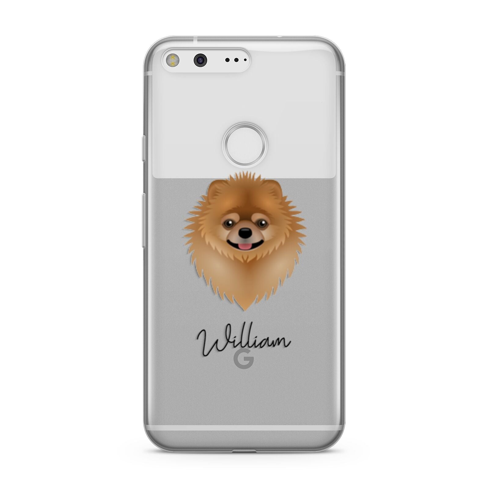 Pomeranian Personalised Google Pixel Case