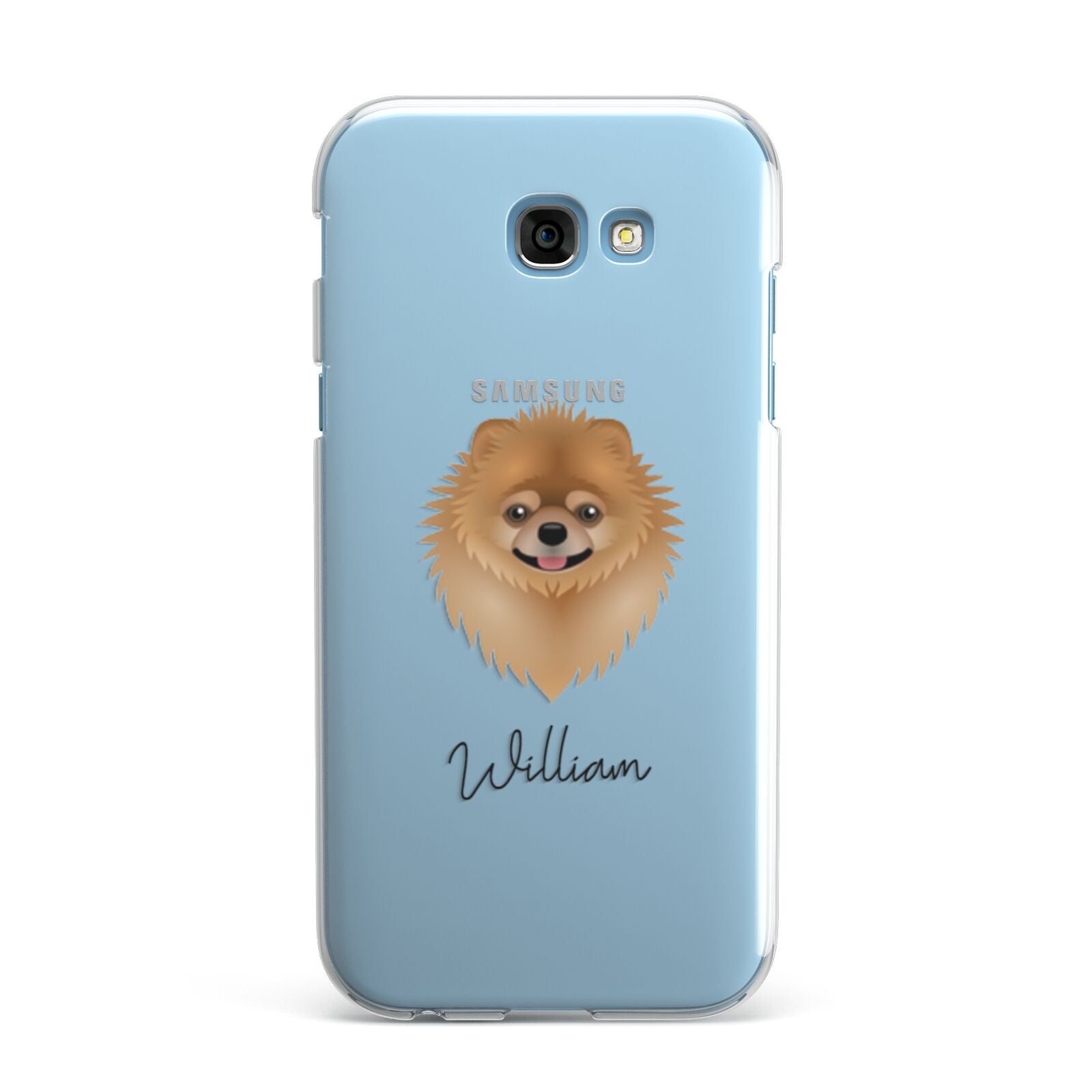 Pomeranian Personalised Samsung Galaxy A7 2017 Case