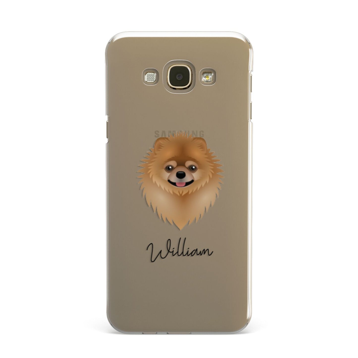 Pomeranian Personalised Samsung Galaxy A8 Case
