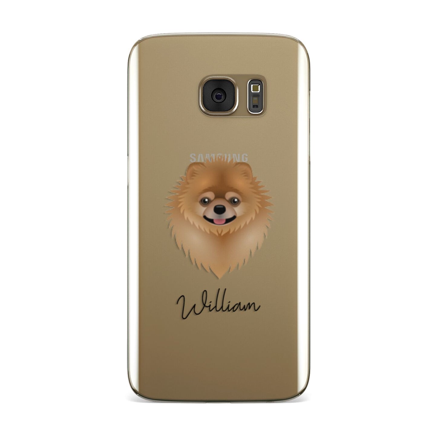 Pomeranian Personalised Samsung Galaxy Case