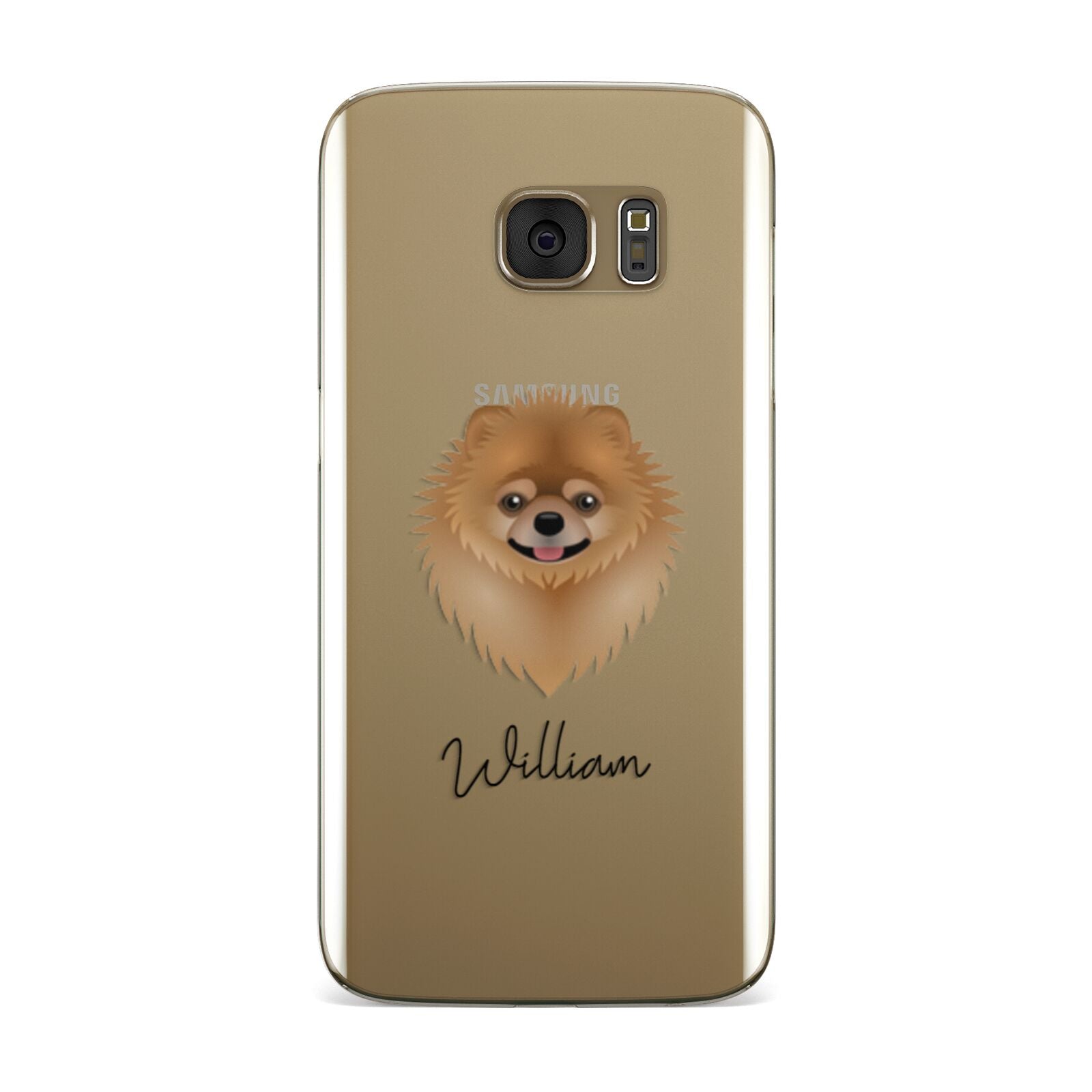 Pomeranian Personalised Samsung Galaxy Case