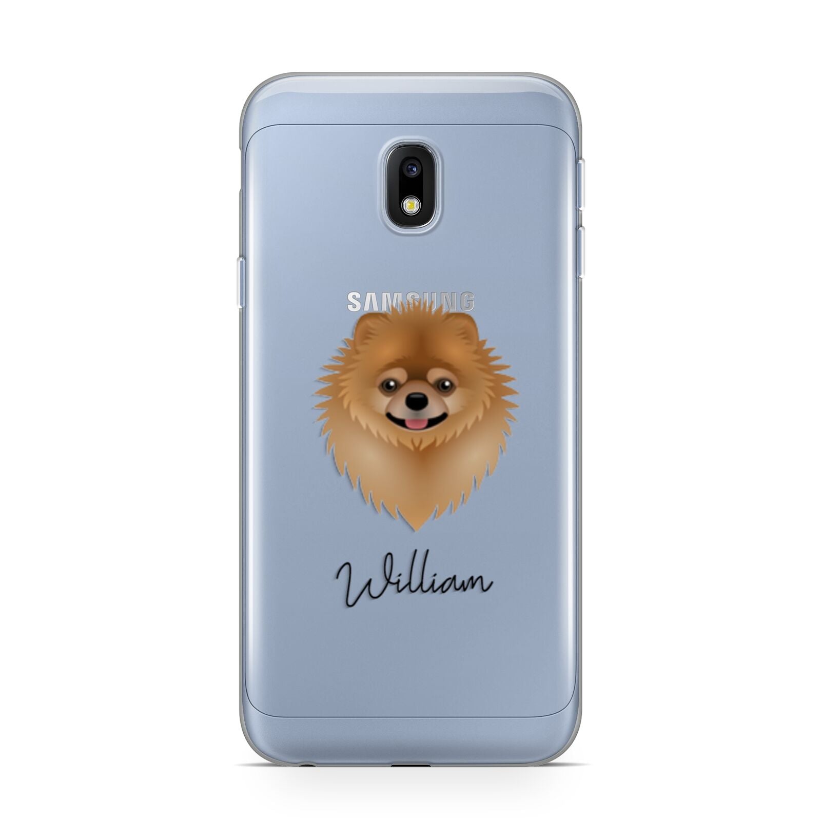 Pomeranian Personalised Samsung Galaxy J3 2017 Case