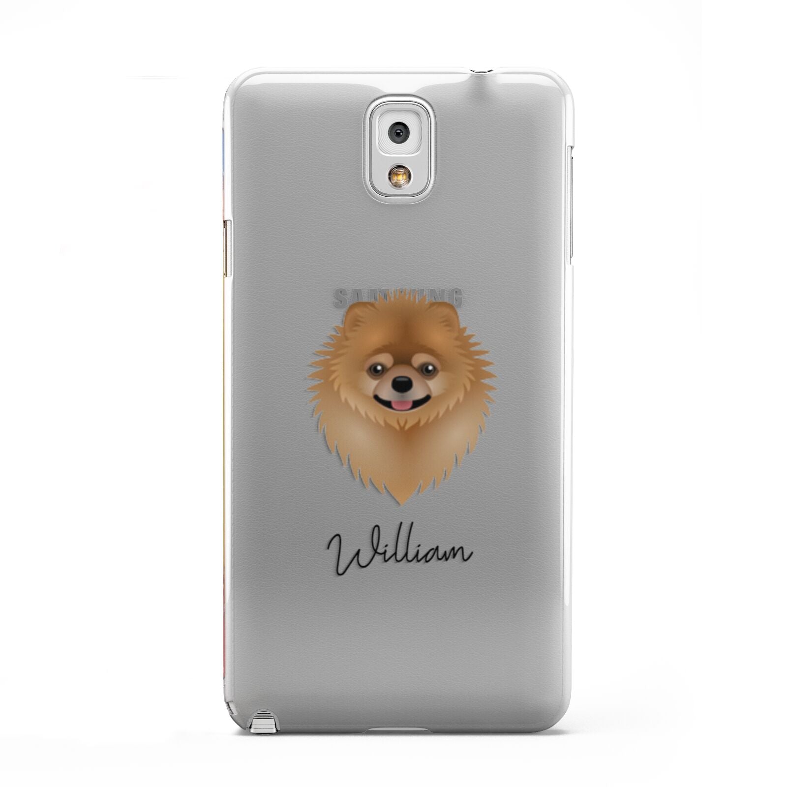 Pomeranian Personalised Samsung Galaxy Note 3 Case