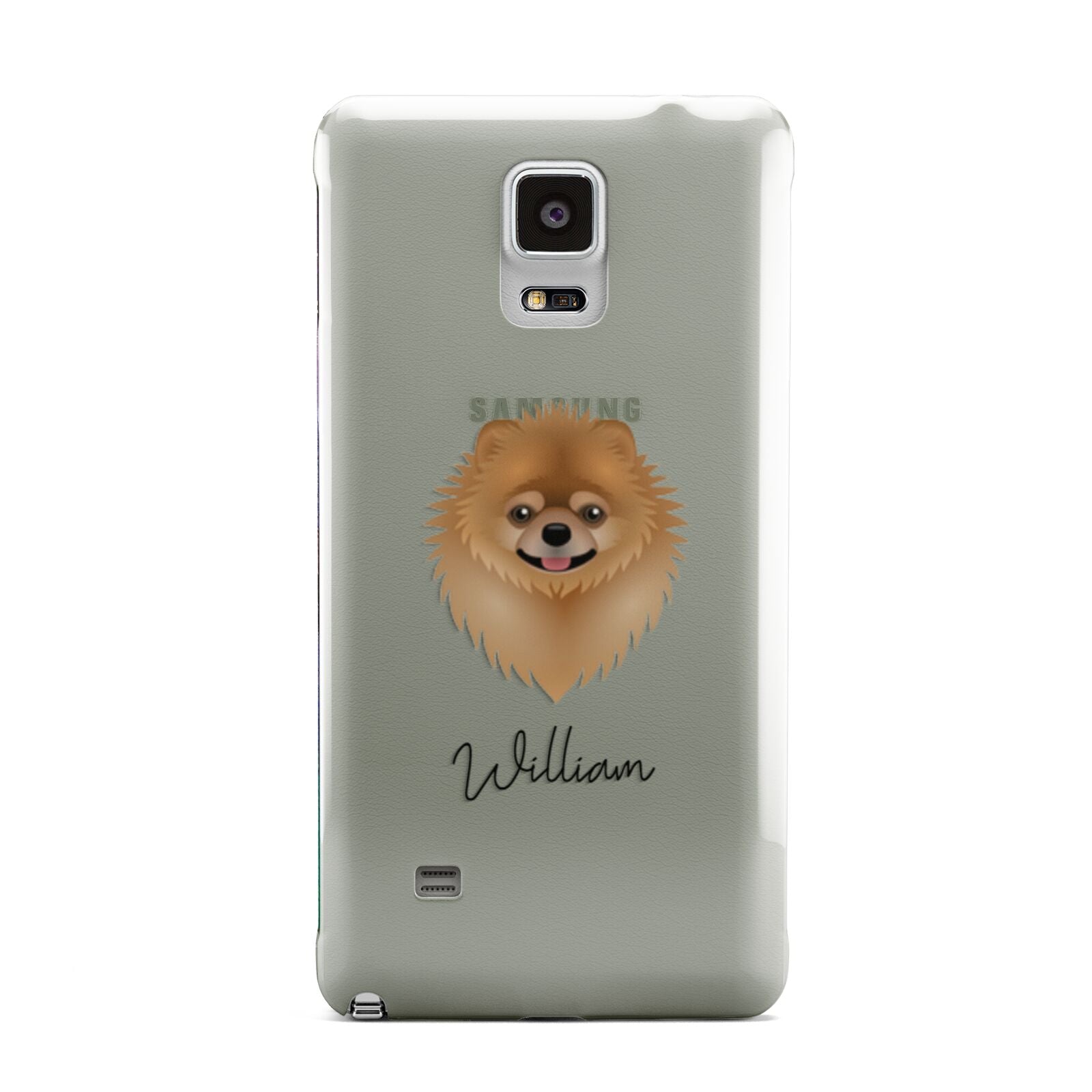Pomeranian Personalised Samsung Galaxy Note 4 Case