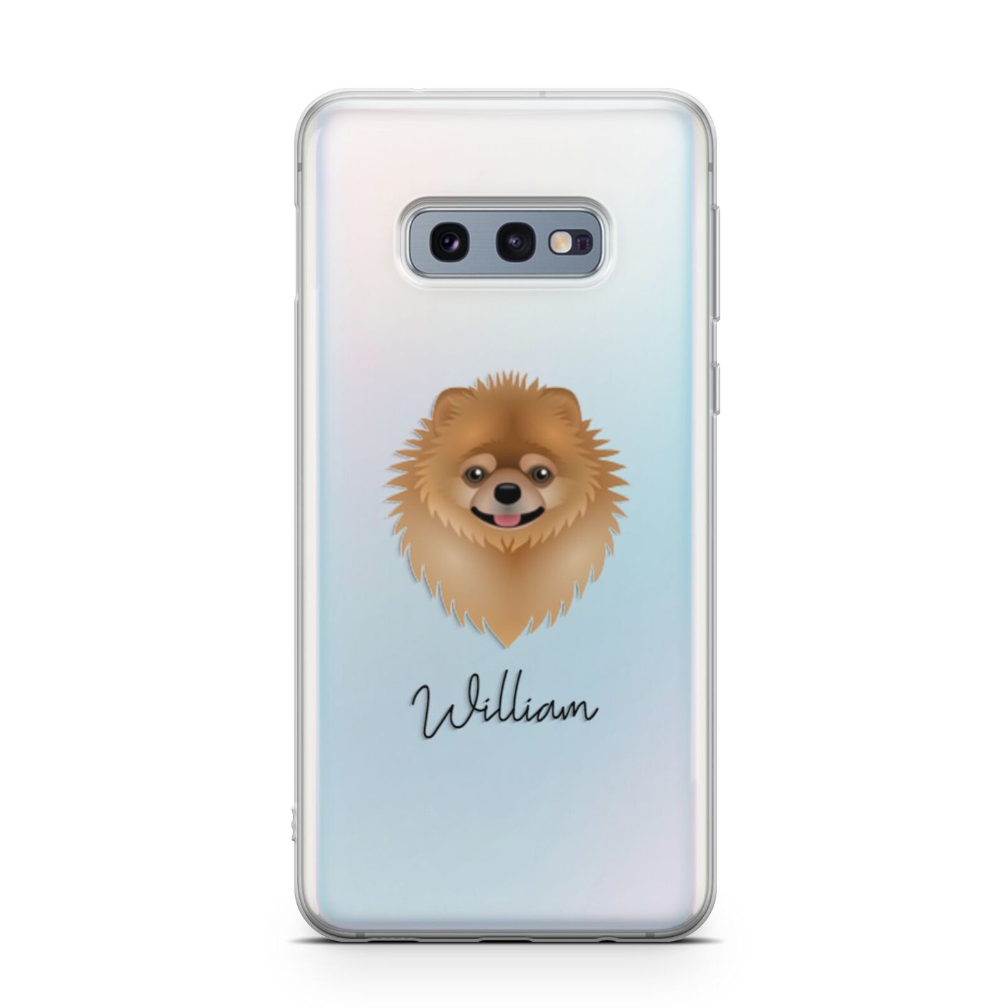 Pomeranian Personalised Samsung Galaxy S10E Case