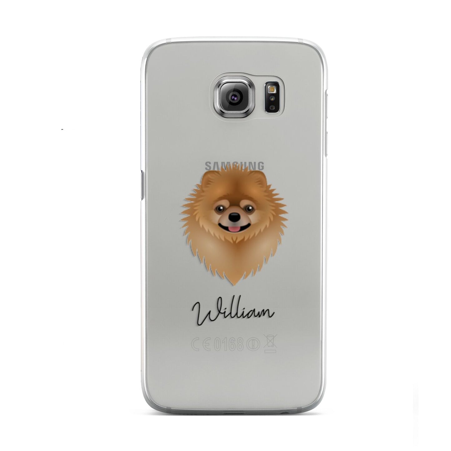 Pomeranian Personalised Samsung Galaxy S6 Case