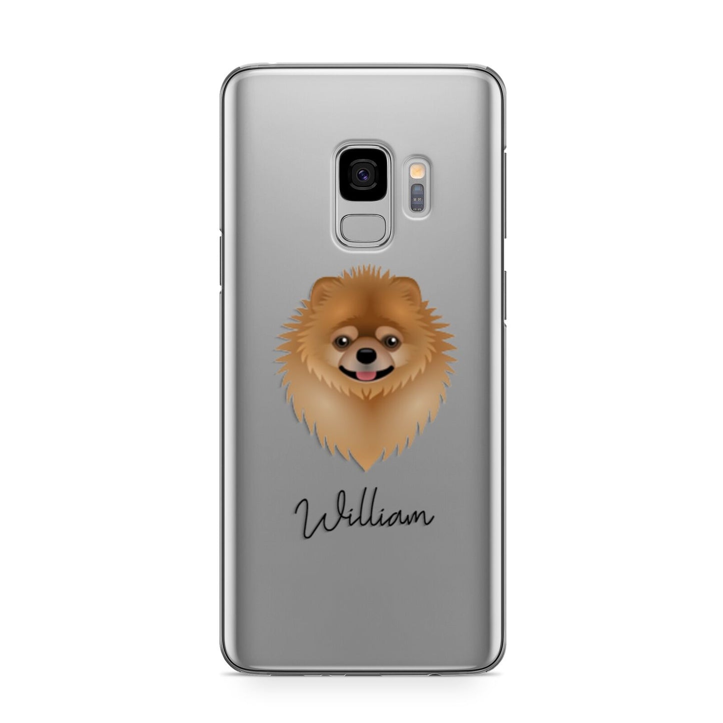 Pomeranian Personalised Samsung Galaxy S9 Case