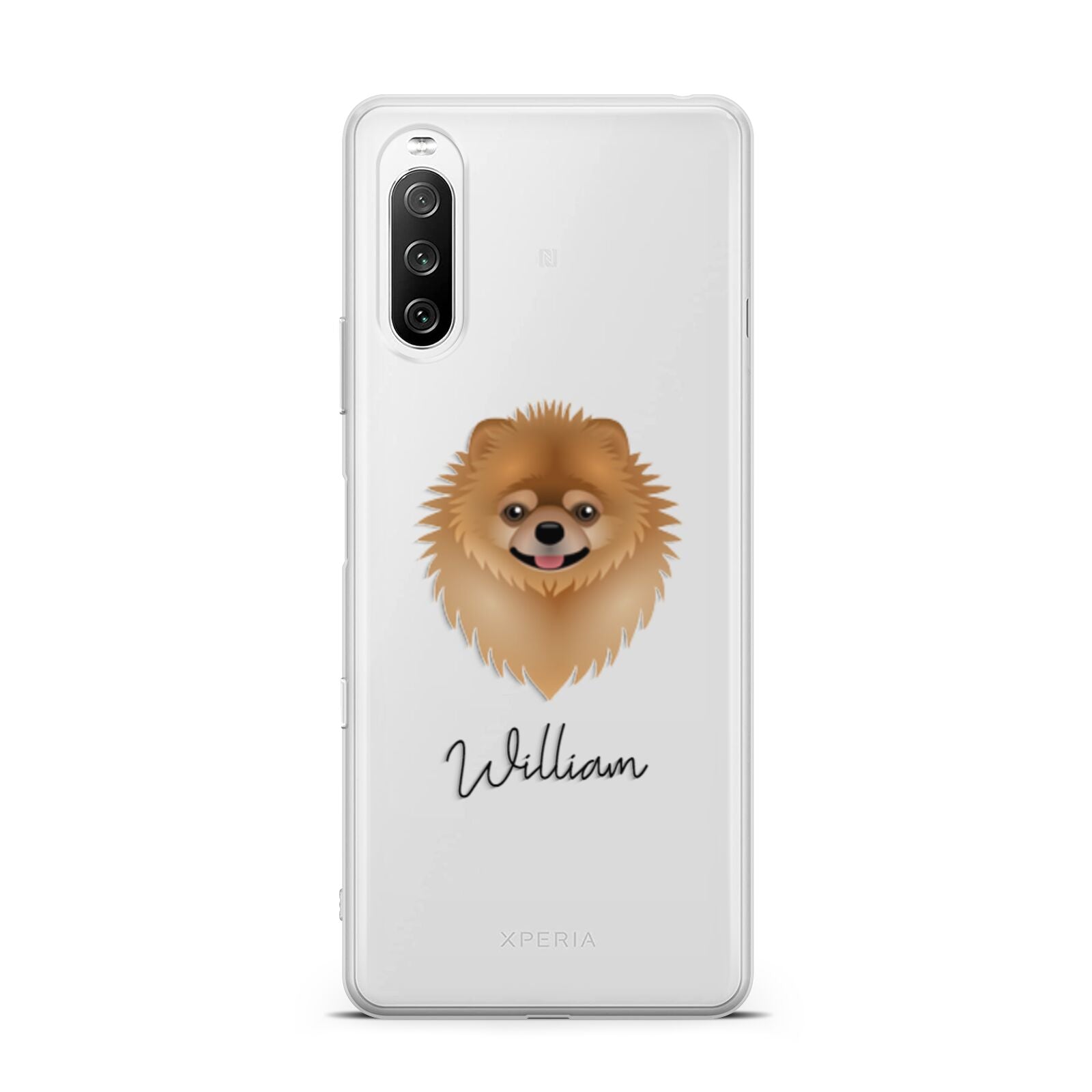 Pomeranian Personalised Sony Xperia 10 III Case