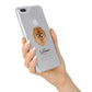 Pomeranian Personalised iPhone 7 Plus Bumper Case on Silver iPhone Alternative Image