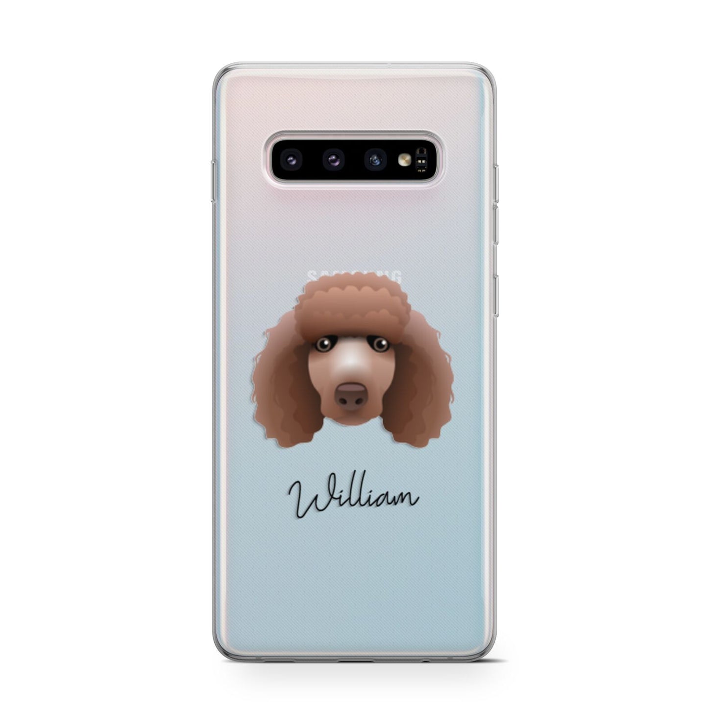 Poodle Personalised Samsung Galaxy S10 Case