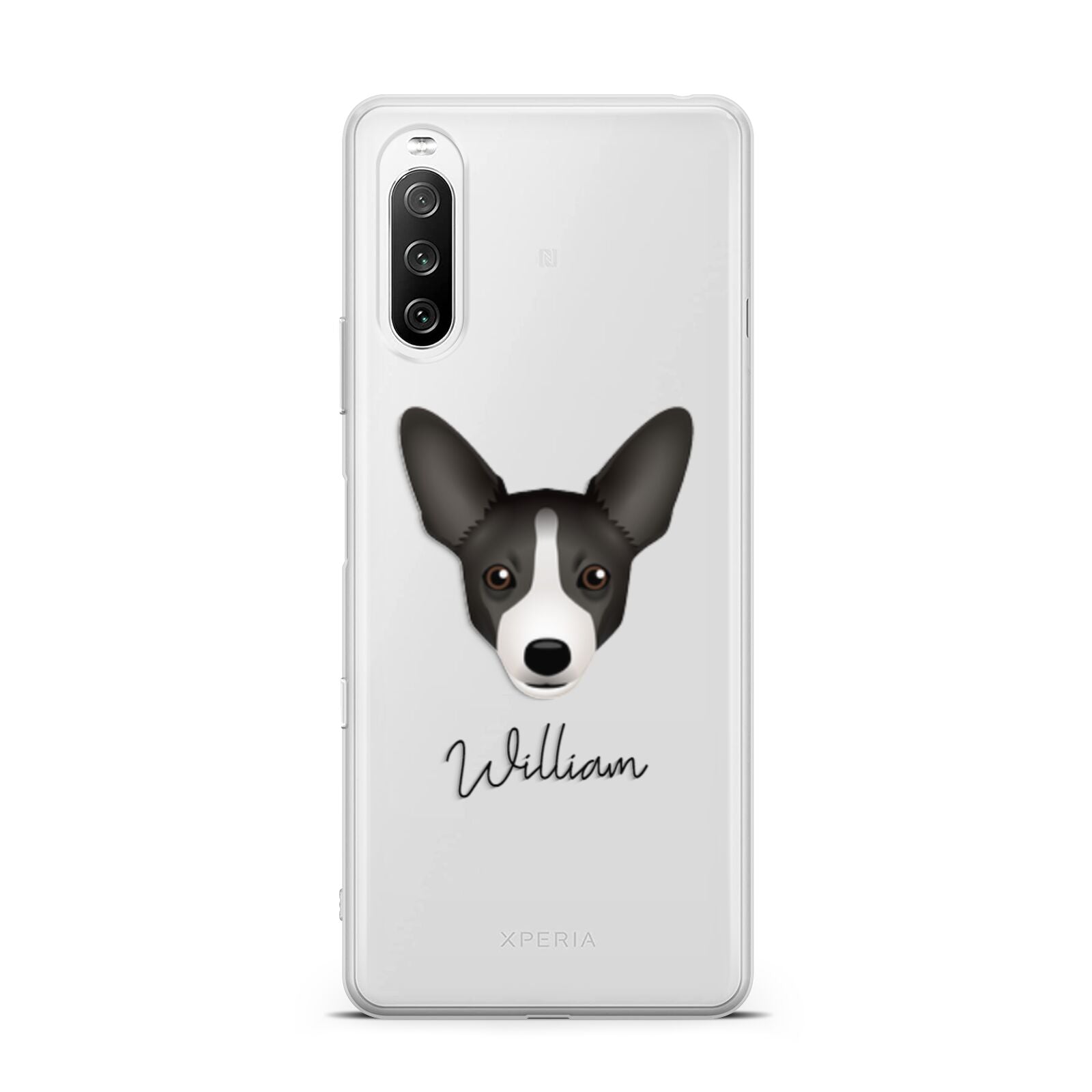 Portuguese Podengo Personalised Sony Xperia 10 III Case