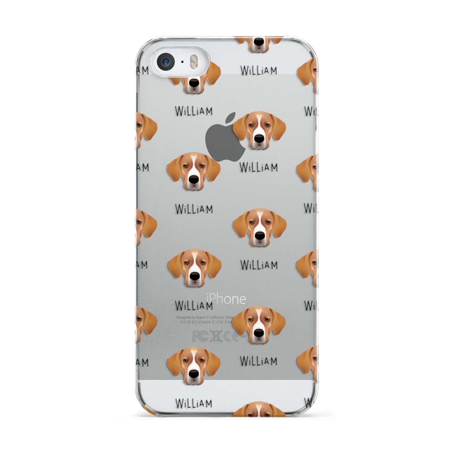 Portuguese Pointer Icon with Name Apple iPhone 5 Case