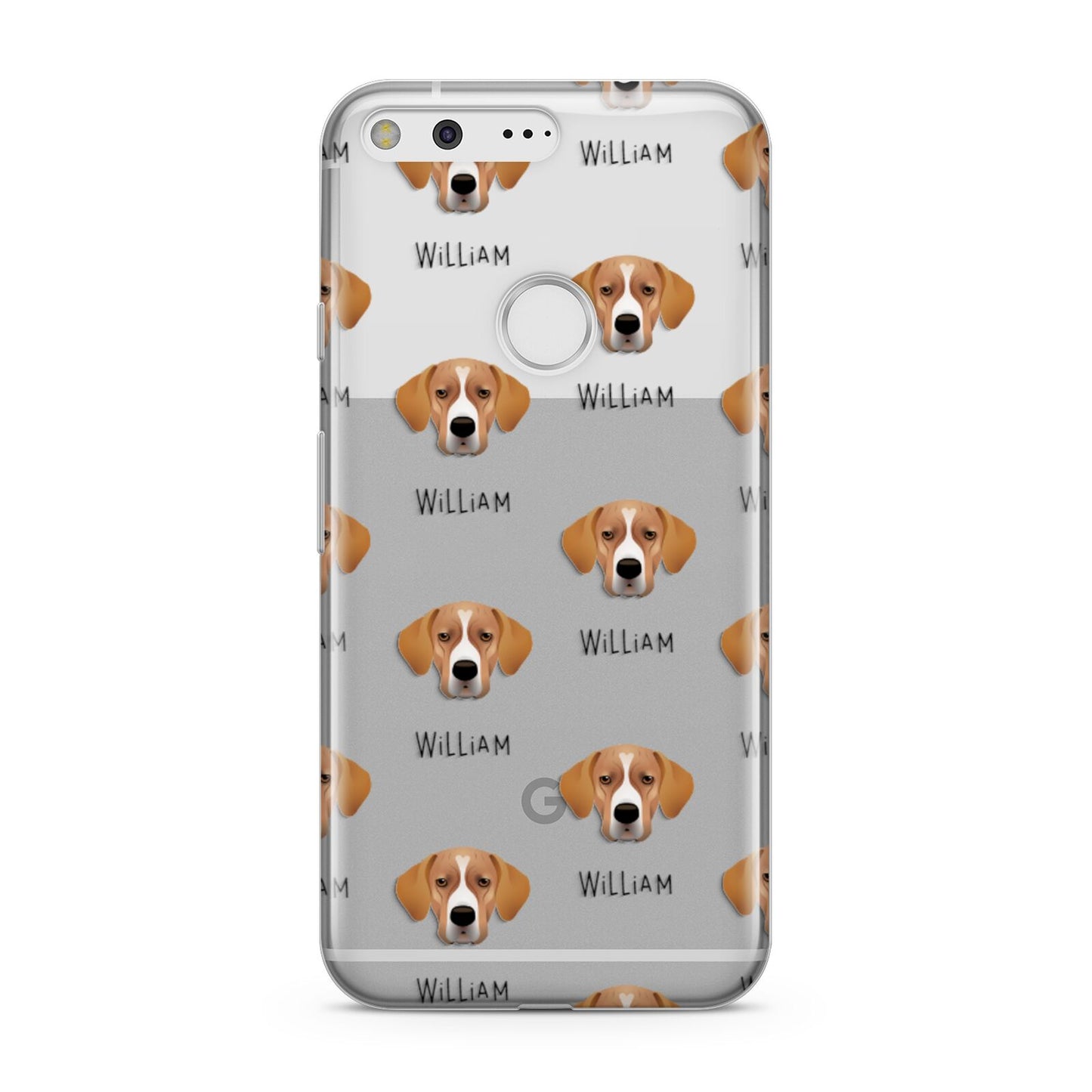 Portuguese Pointer Icon with Name Google Pixel Case