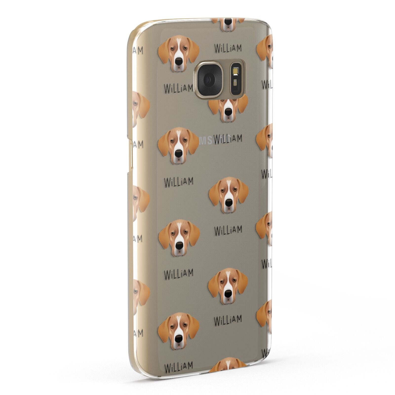 Portuguese Pointer Icon with Name Samsung Galaxy Case Fourty Five Degrees