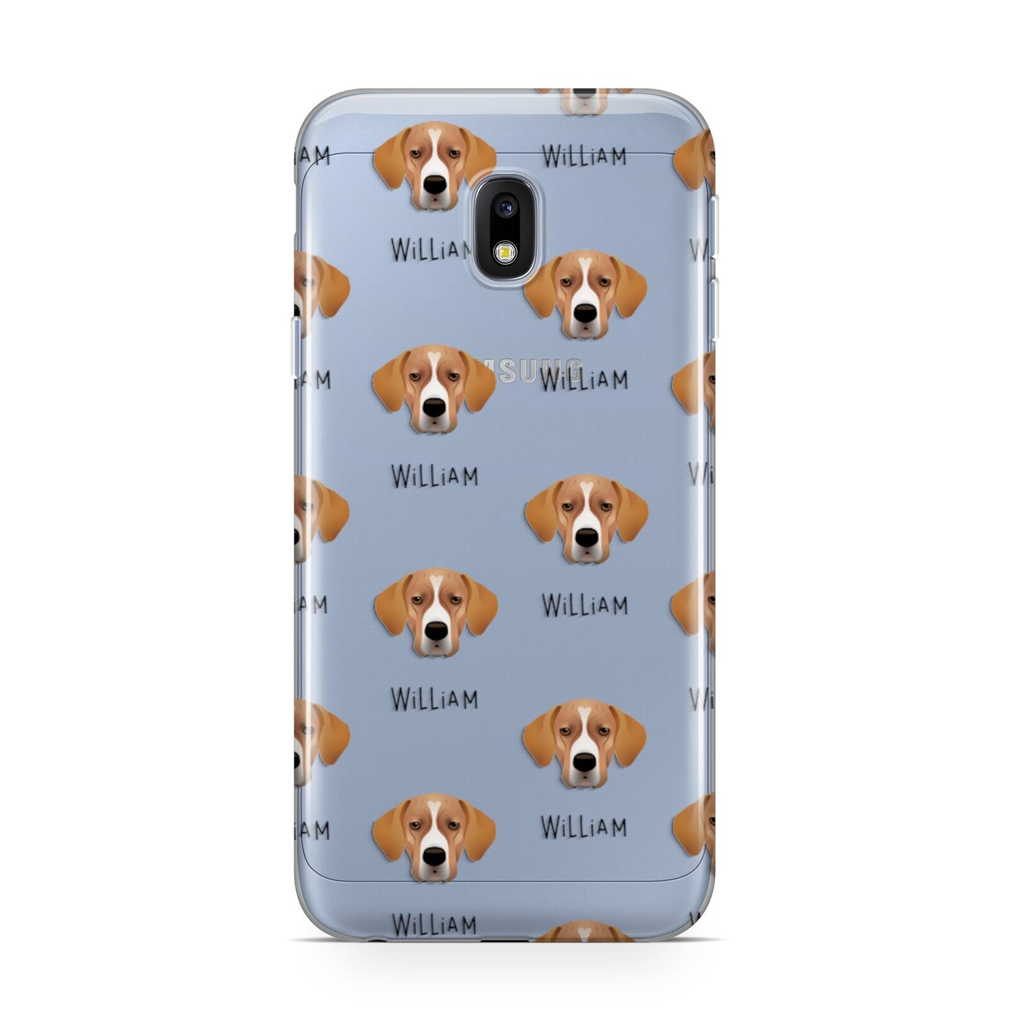 Portuguese Pointer Icon with Name Samsung Galaxy J3 2017 Case
