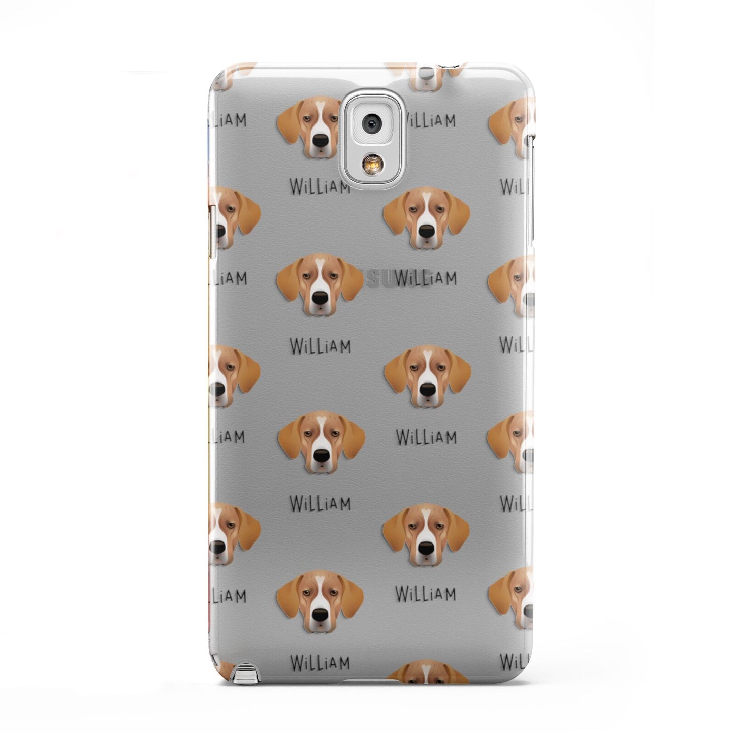 Portuguese Pointer Icon with Name Samsung Galaxy Note 3 Case