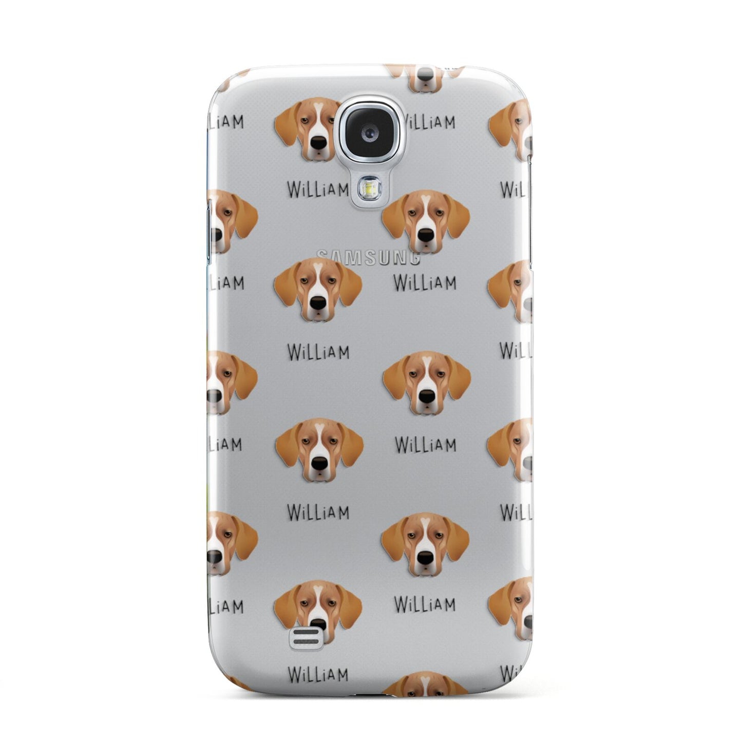 Portuguese Pointer Icon with Name Samsung Galaxy S4 Case