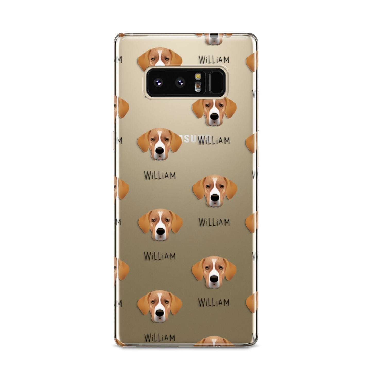 Portuguese Pointer Icon with Name Samsung Galaxy S8 Case