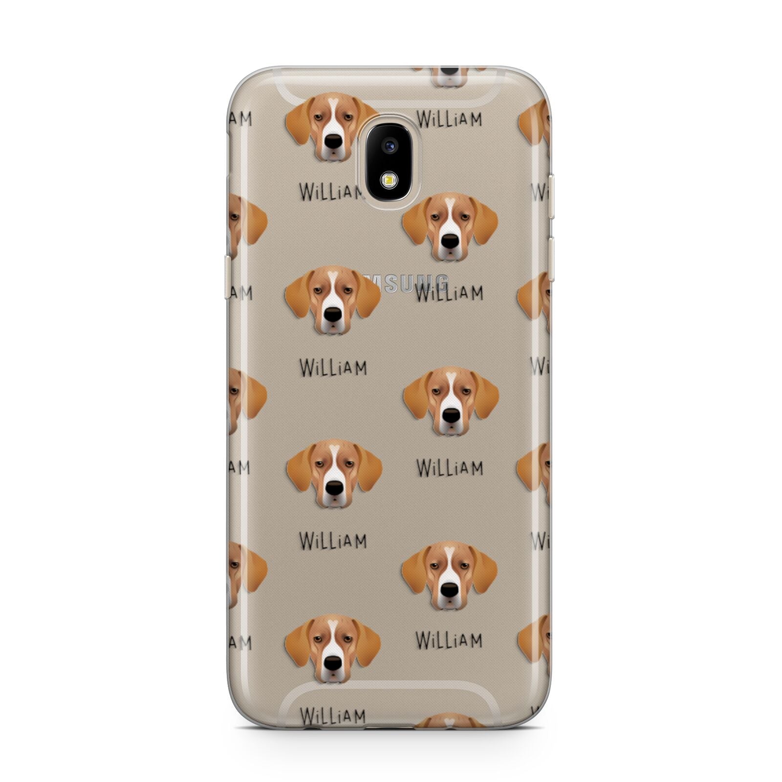 Portuguese Pointer Icon with Name Samsung J5 2017 Case