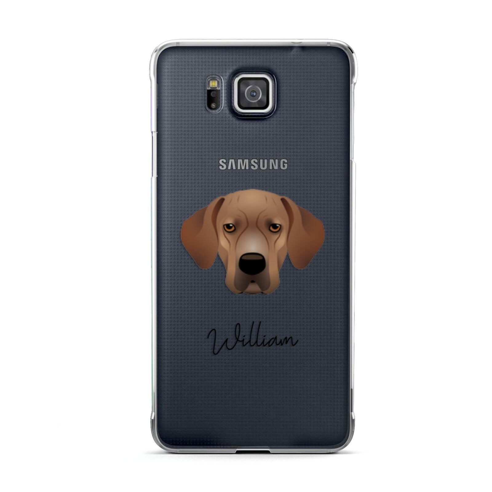 Portuguese Pointer Personalised Samsung Galaxy Alpha Case