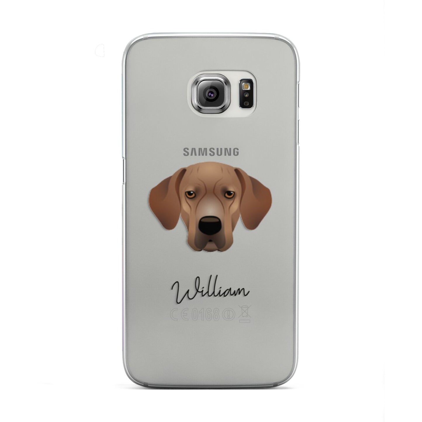 Portuguese Pointer Personalised Samsung Galaxy S6 Edge Case