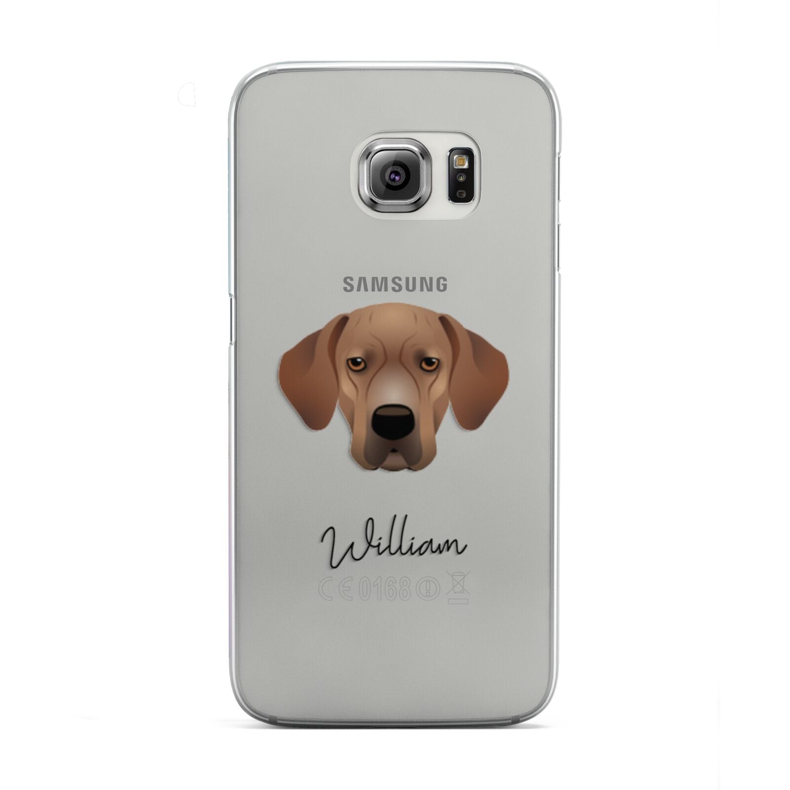 Portuguese Pointer Personalised Samsung Galaxy S6 Edge Case