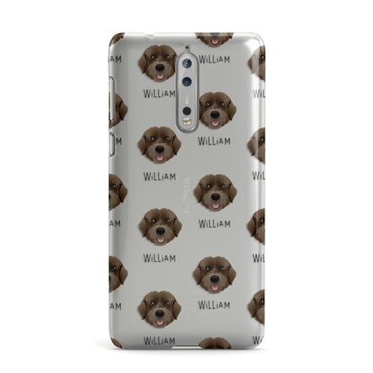 Portuguese Water Dog Icon with Name Nokia Case