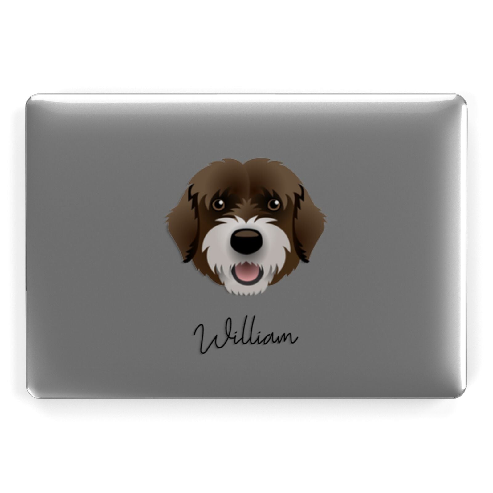 Portuguese Water Dog Personalised Apple MacBook Case