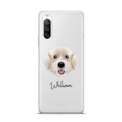 Portuguese Water Dog Personalised Sony Xperia 10 III Case