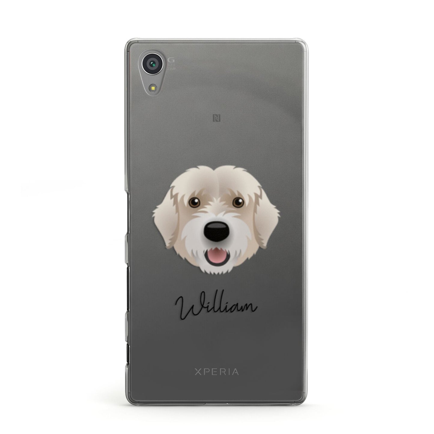 Portuguese Water Dog Personalised Sony Xperia Case