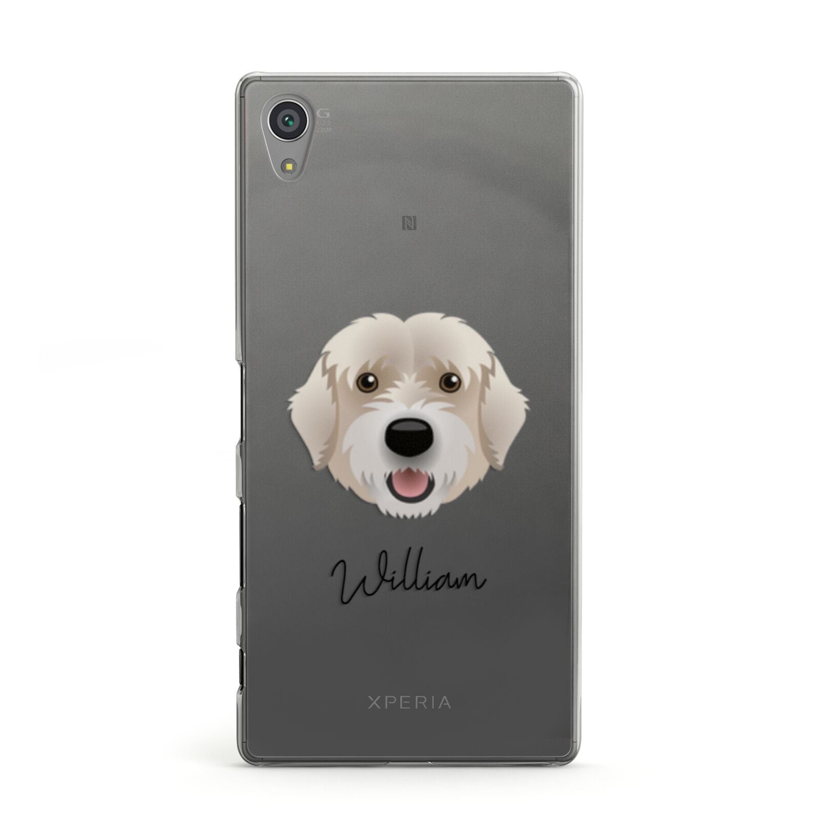 Portuguese Water Dog Personalised Sony Xperia Case