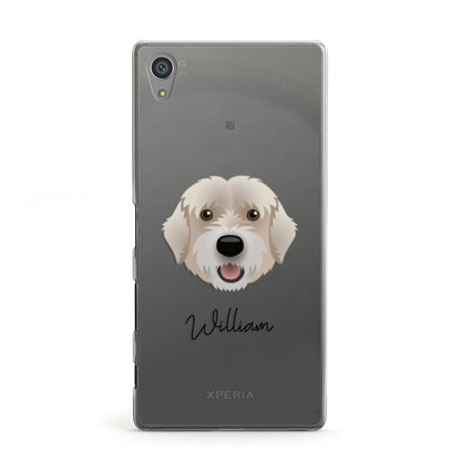 Portuguese Water Dog Personalised Sony Xperia Case