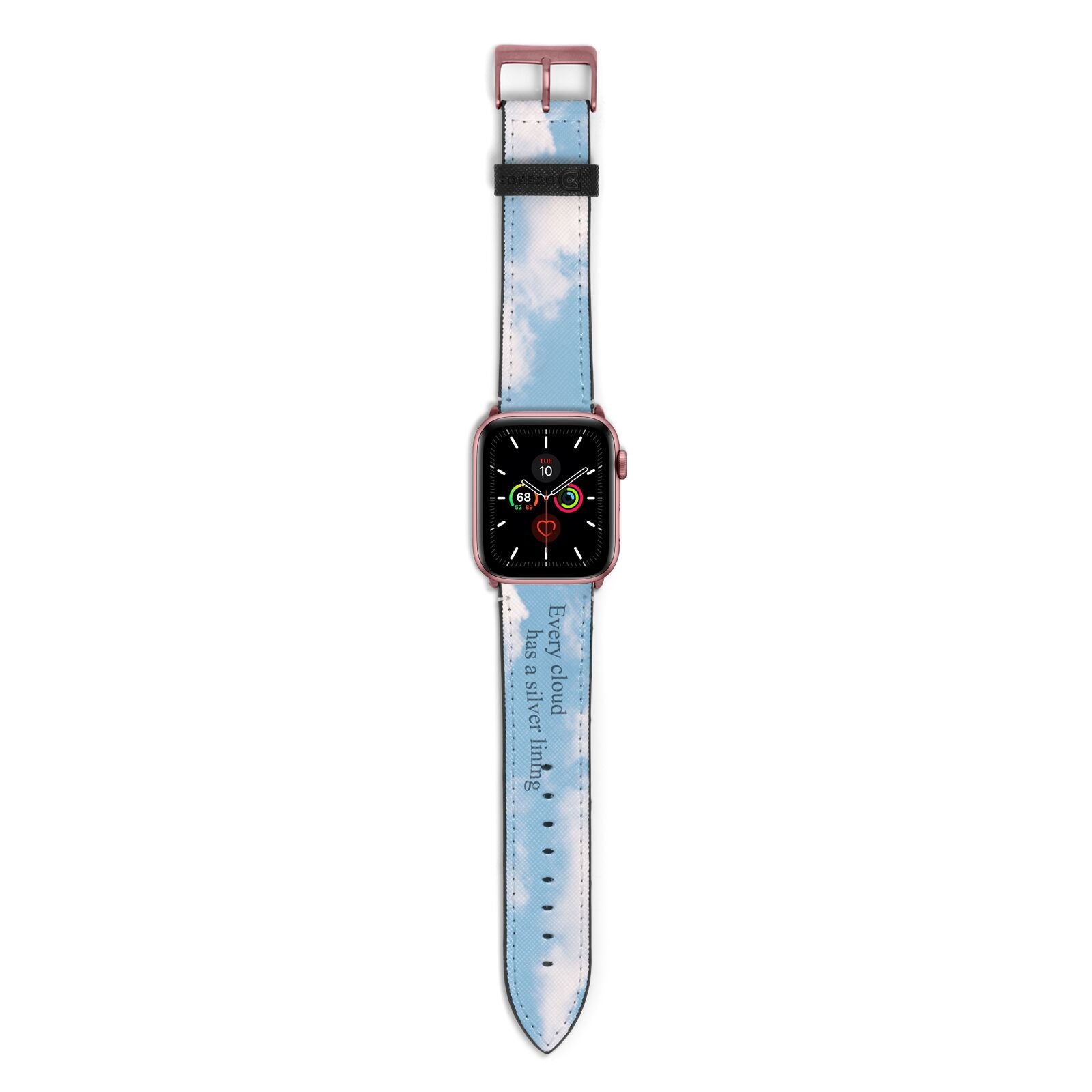 Positivity Apple Watch Strap with Rose Gold Hardware