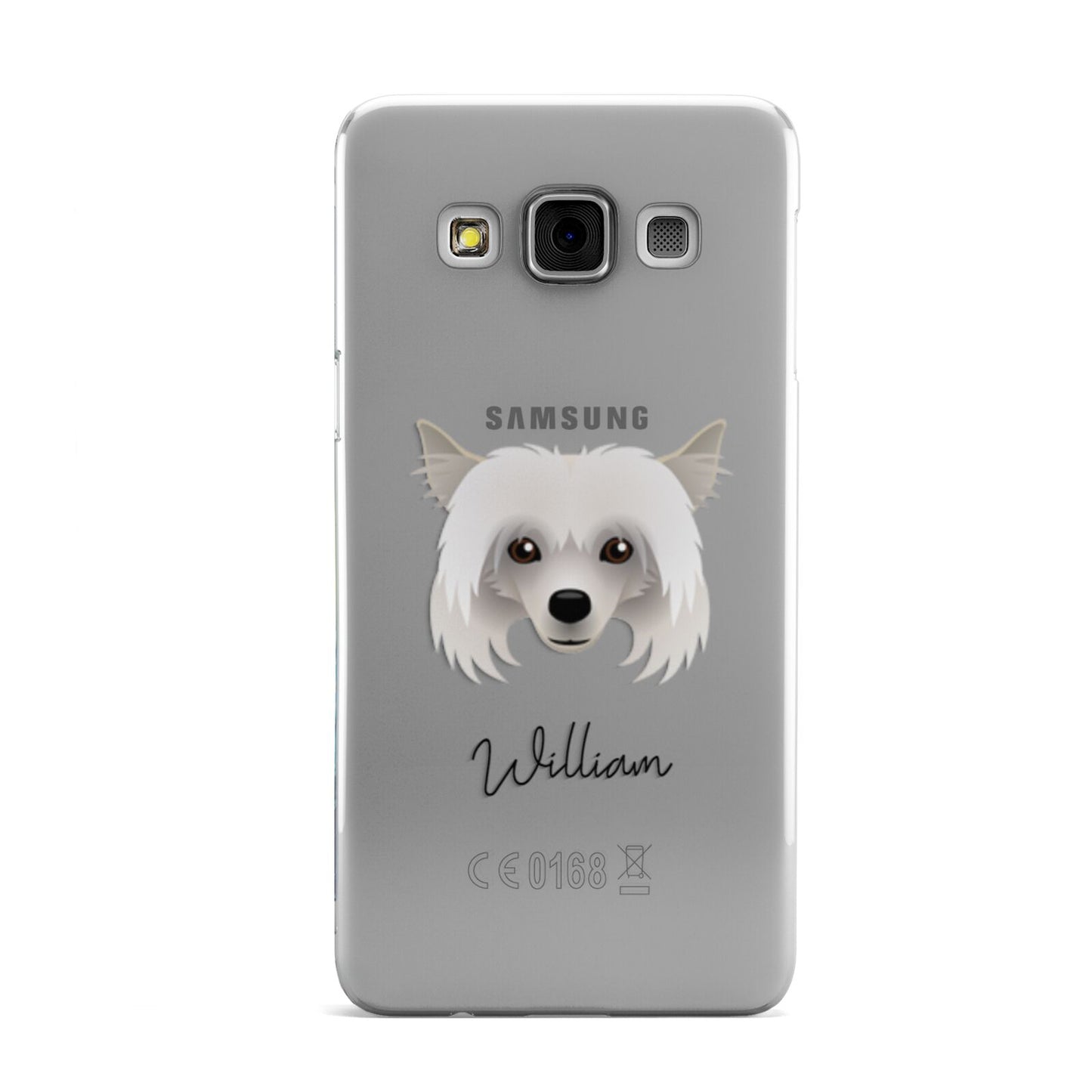 Powderpuff Chinese Crested Personalised Samsung Galaxy A3 Case