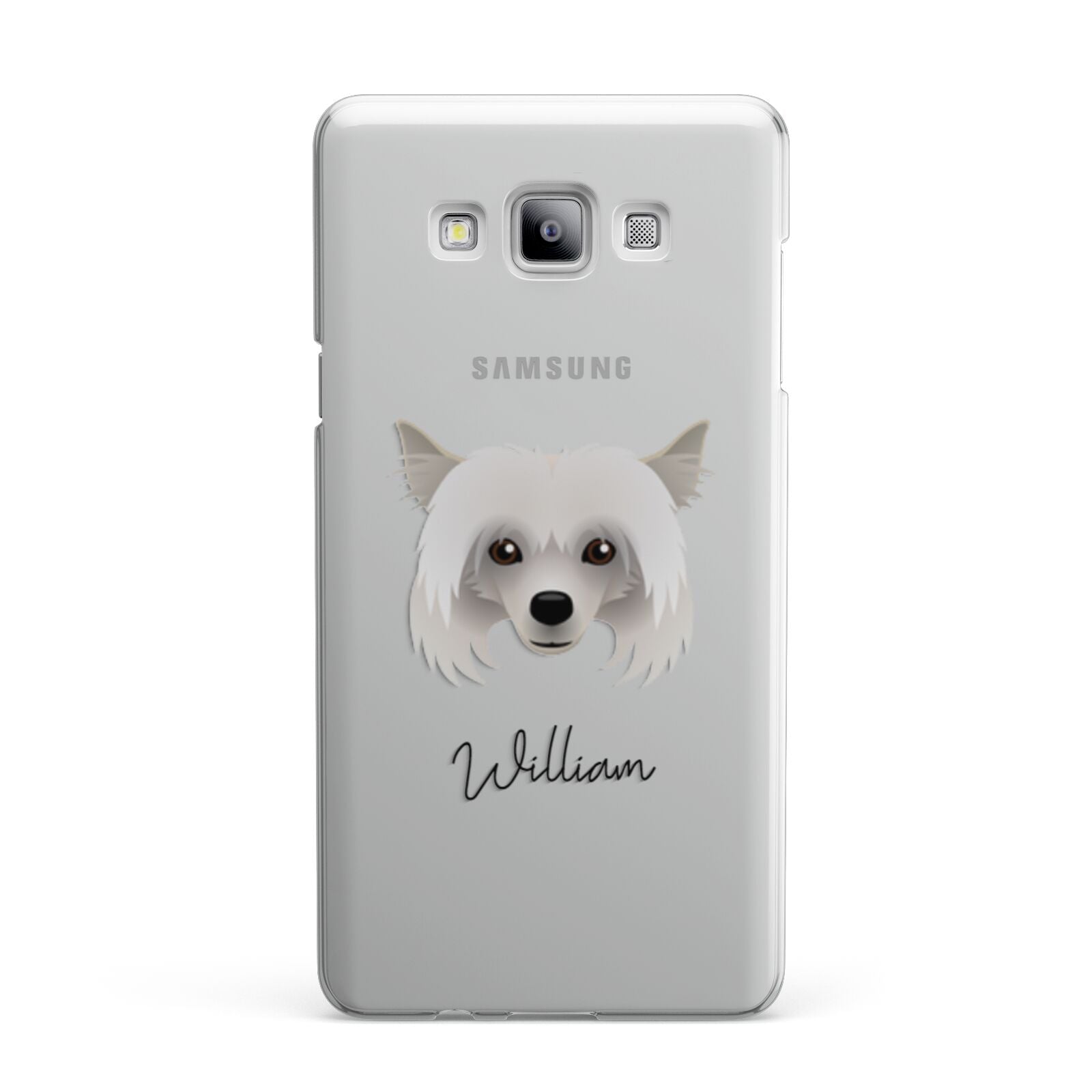 Powderpuff Chinese Crested Personalised Samsung Galaxy A7 2015 Case