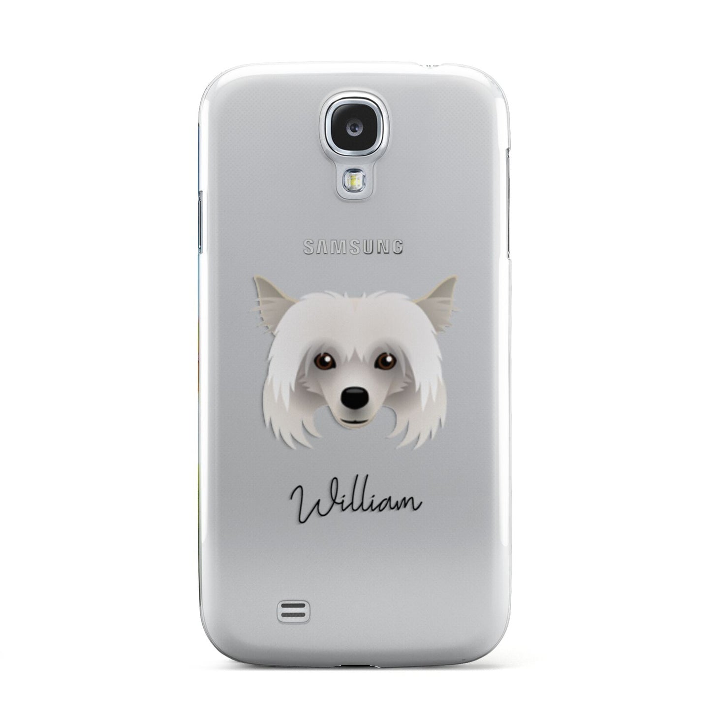 Powderpuff Chinese Crested Personalised Samsung Galaxy S4 Case