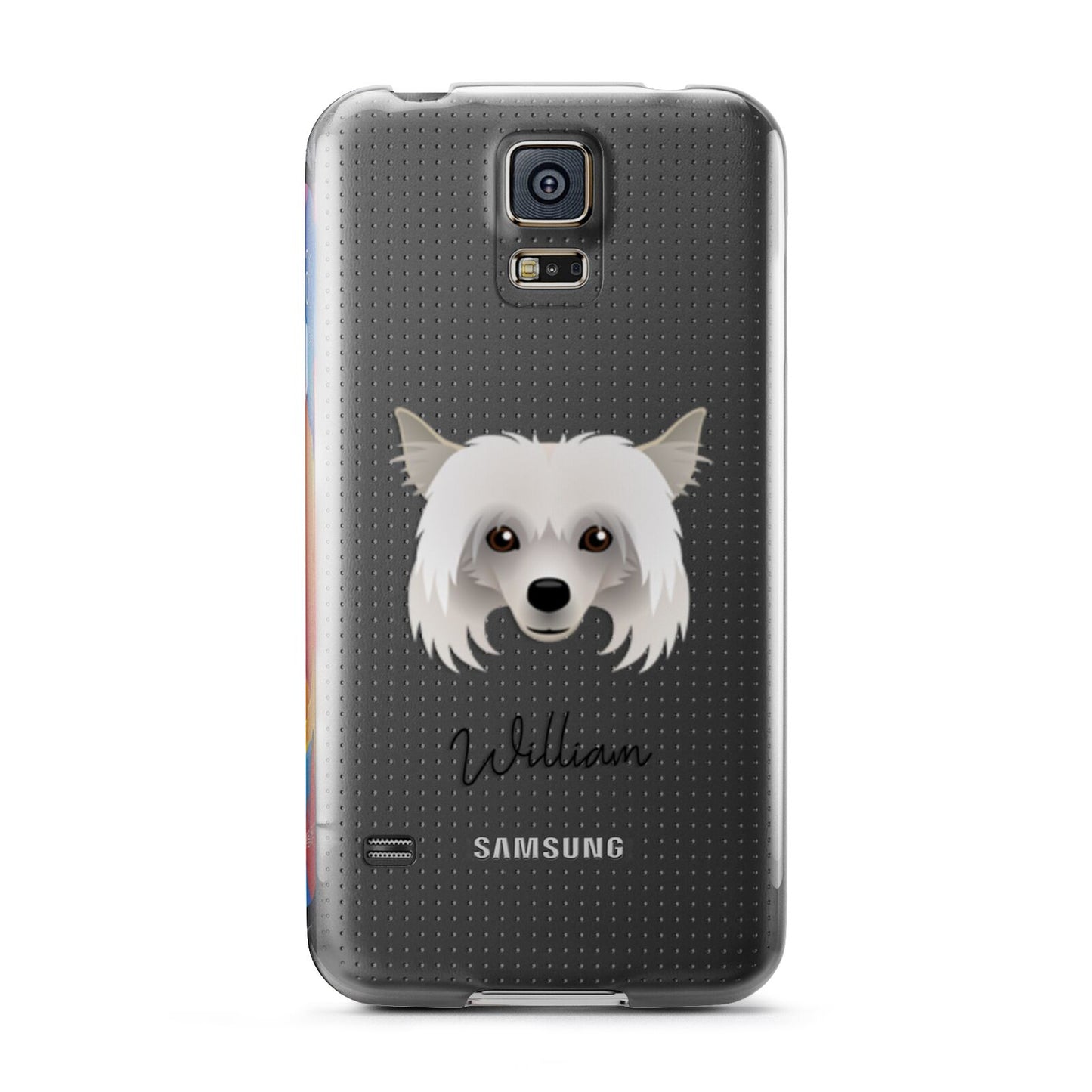 Powderpuff Chinese Crested Personalised Samsung Galaxy S5 Case