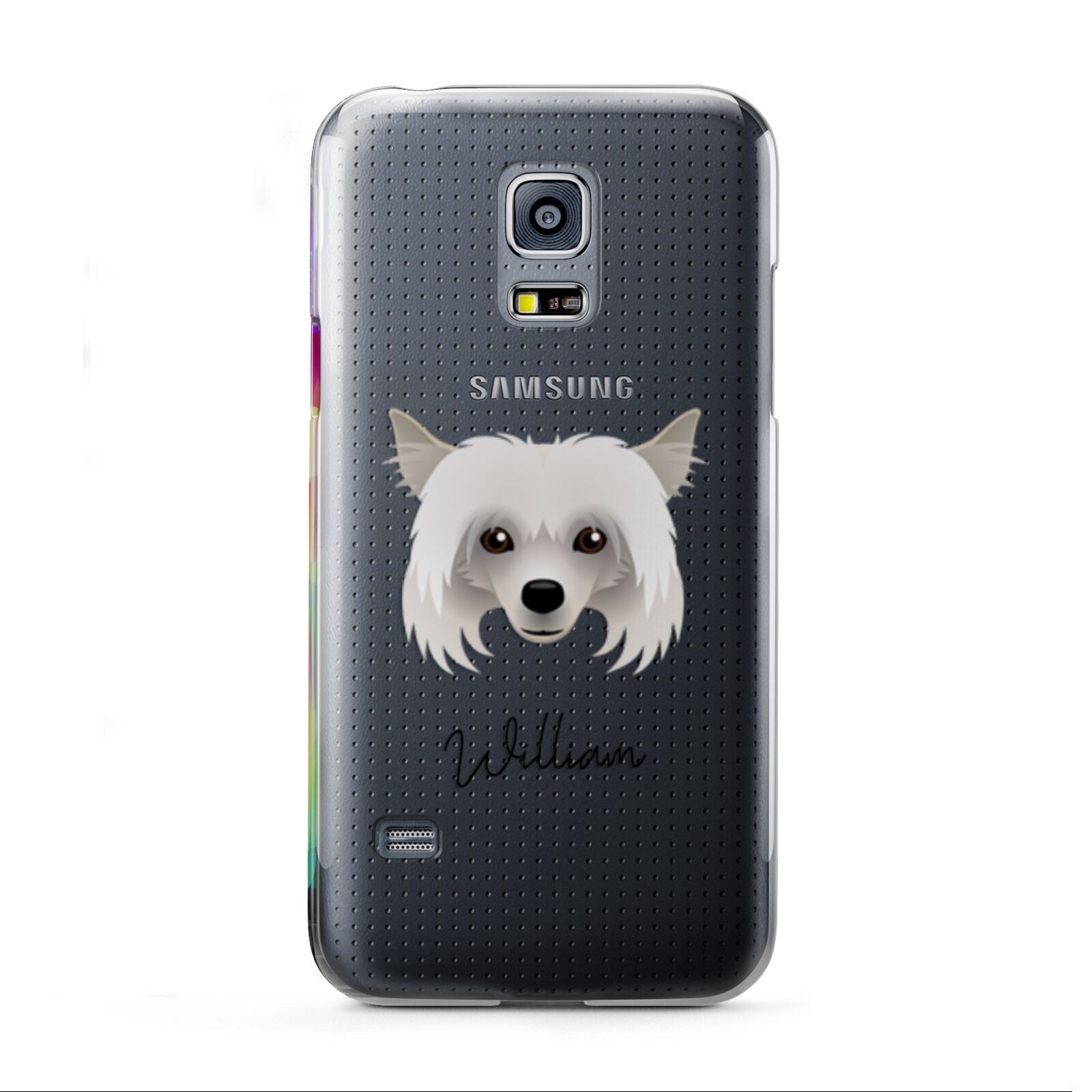 Powderpuff Chinese Crested Personalised Samsung Galaxy S5 Mini Case