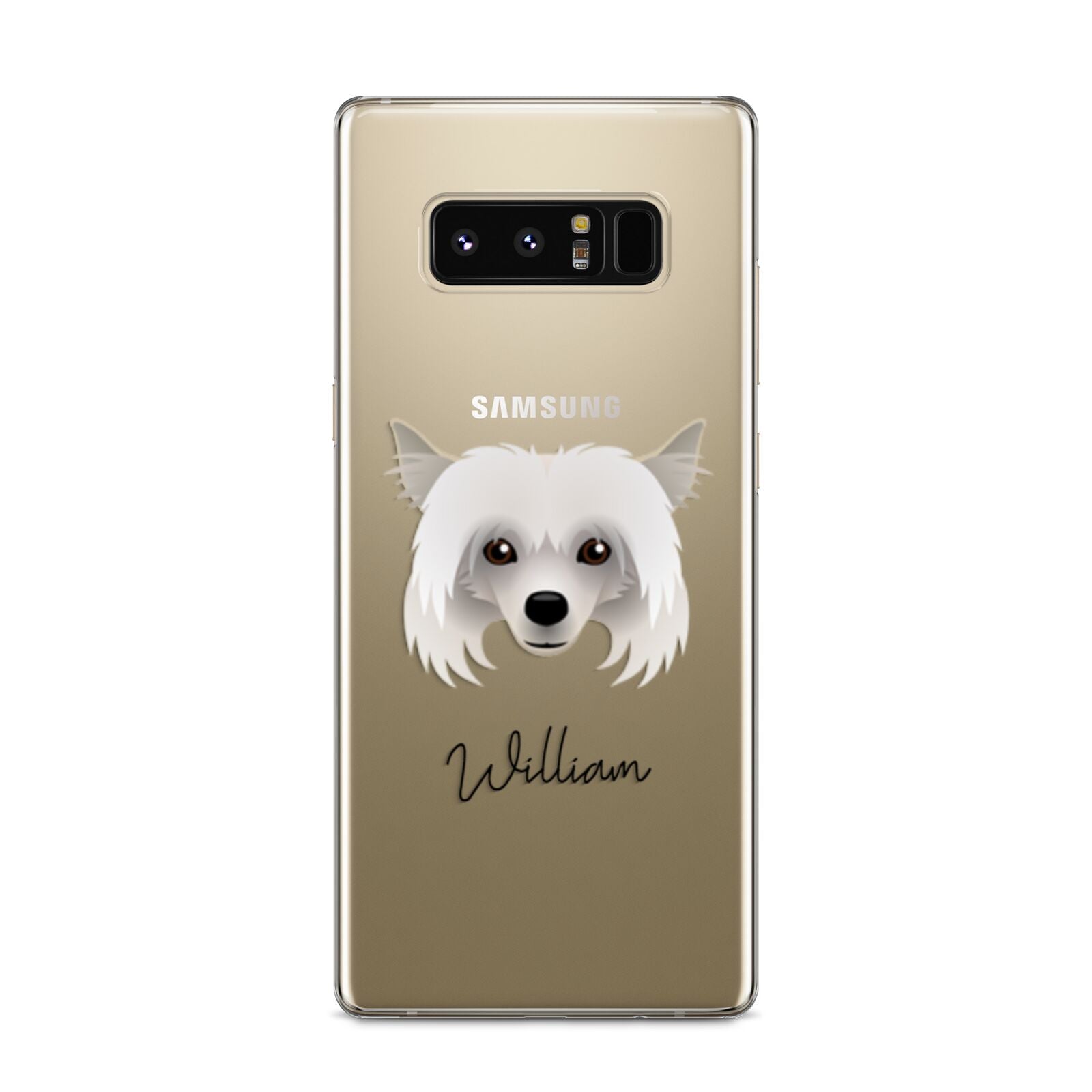 Powderpuff Chinese Crested Personalised Samsung Galaxy S8 Case