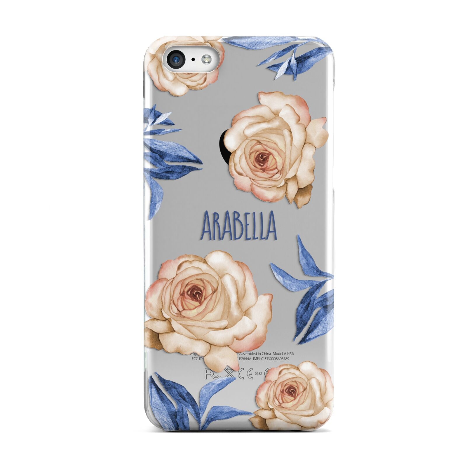 Pretty Floral Custom Apple iPhone 5c Case