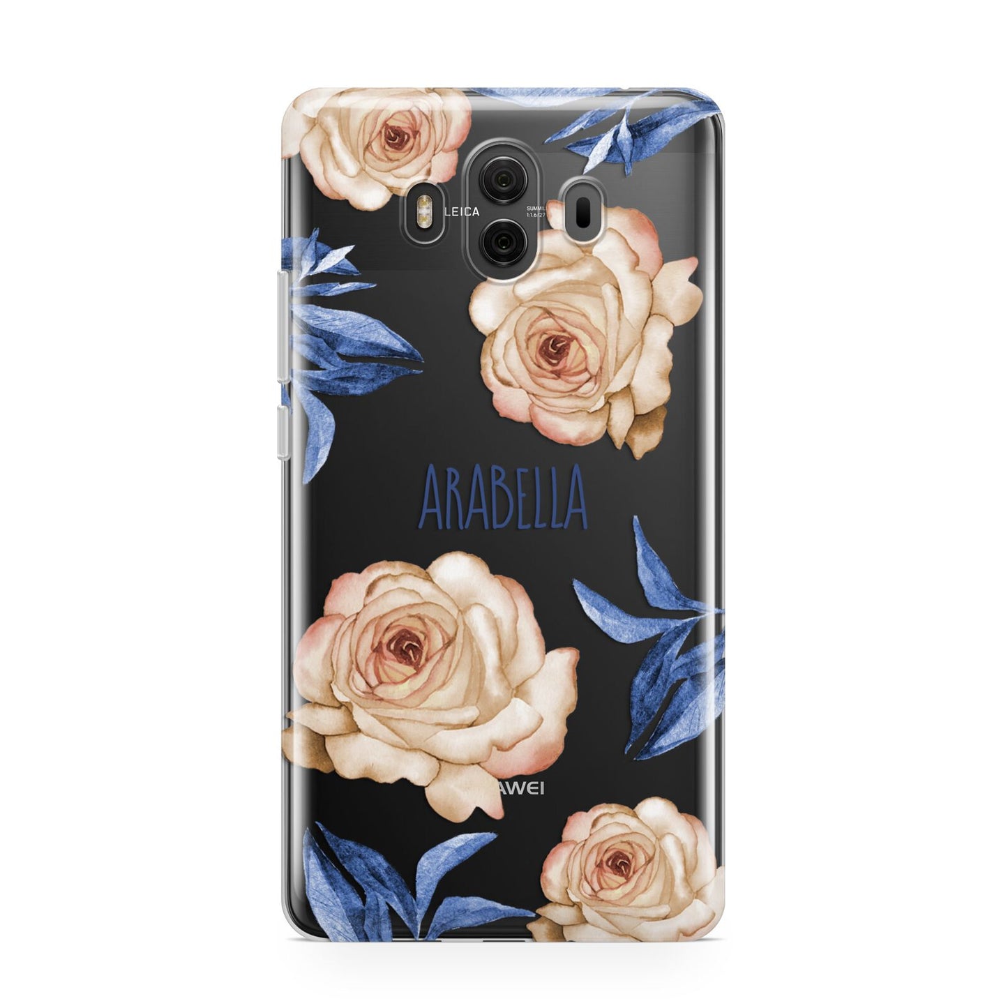 Pretty Floral Custom Huawei Mate 10 Protective Phone Case