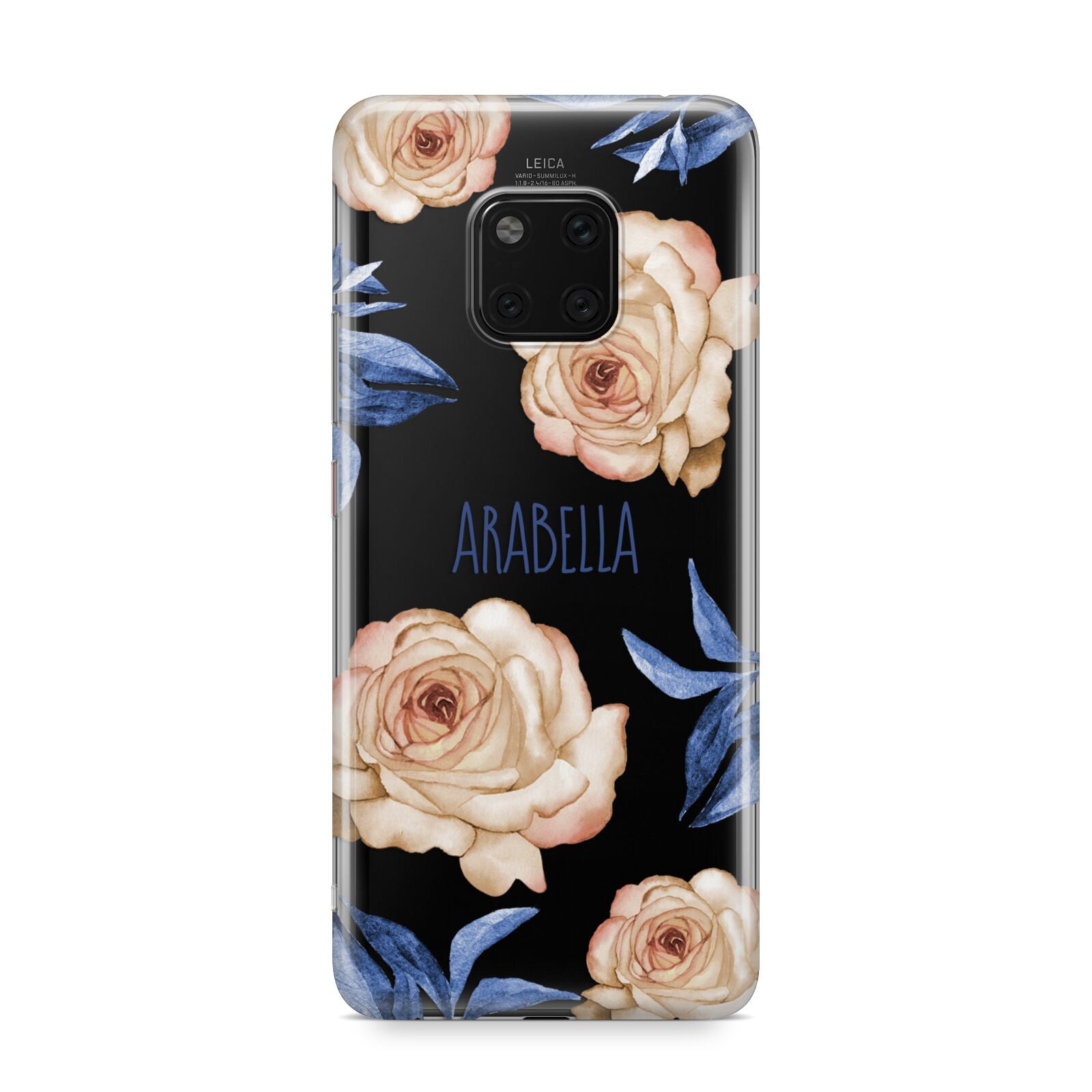 Pretty Floral Custom Huawei Mate 20 Pro Phone Case