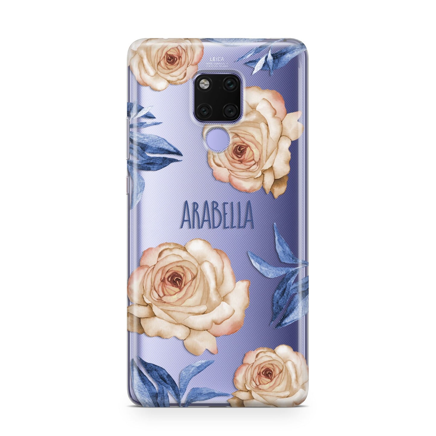 Pretty Floral Custom Huawei Mate 20X Phone Case