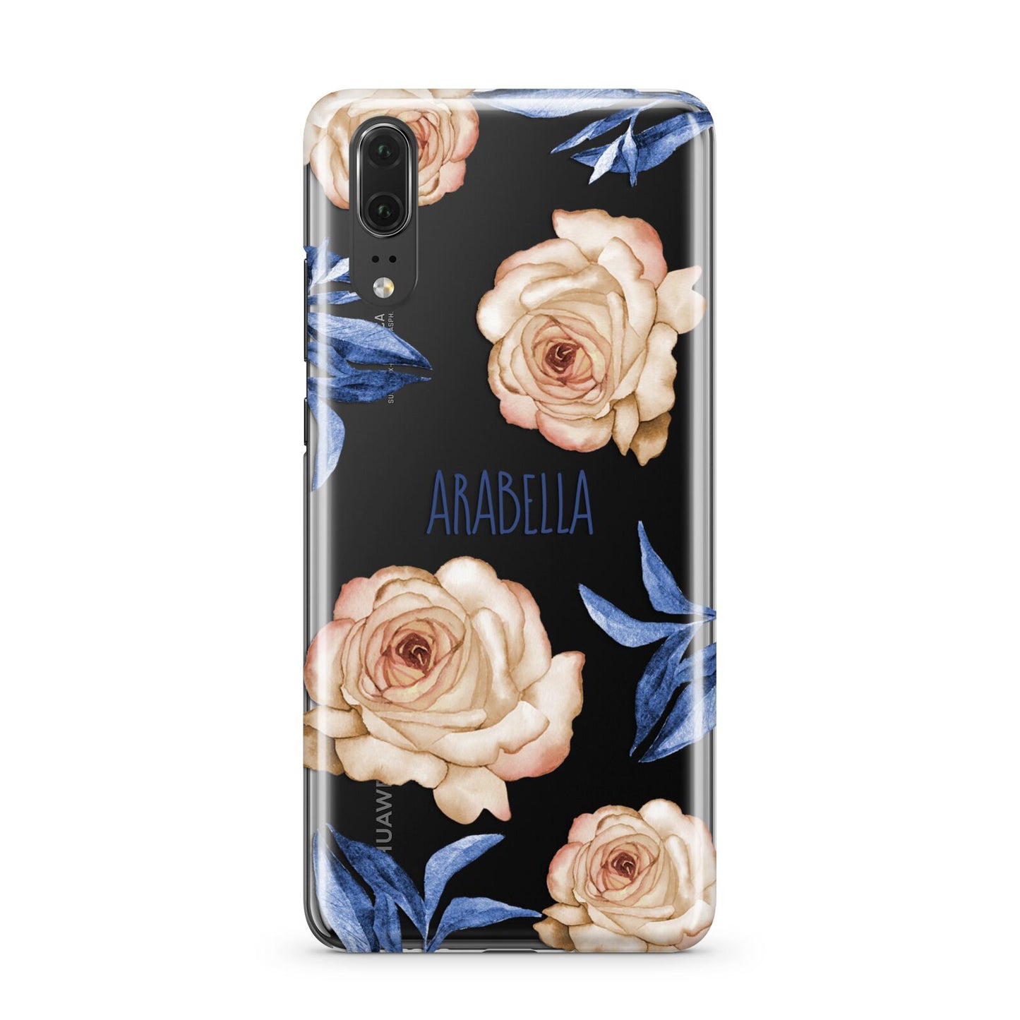 Pretty Floral Custom Huawei P20 Phone Case