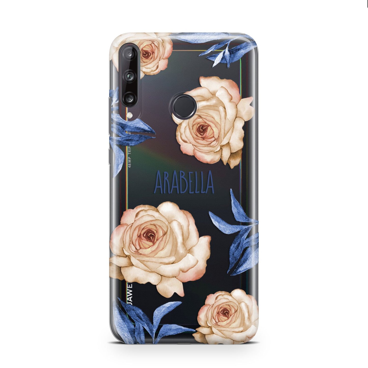 Pretty Floral Custom Huawei P40 Lite E Phone Case